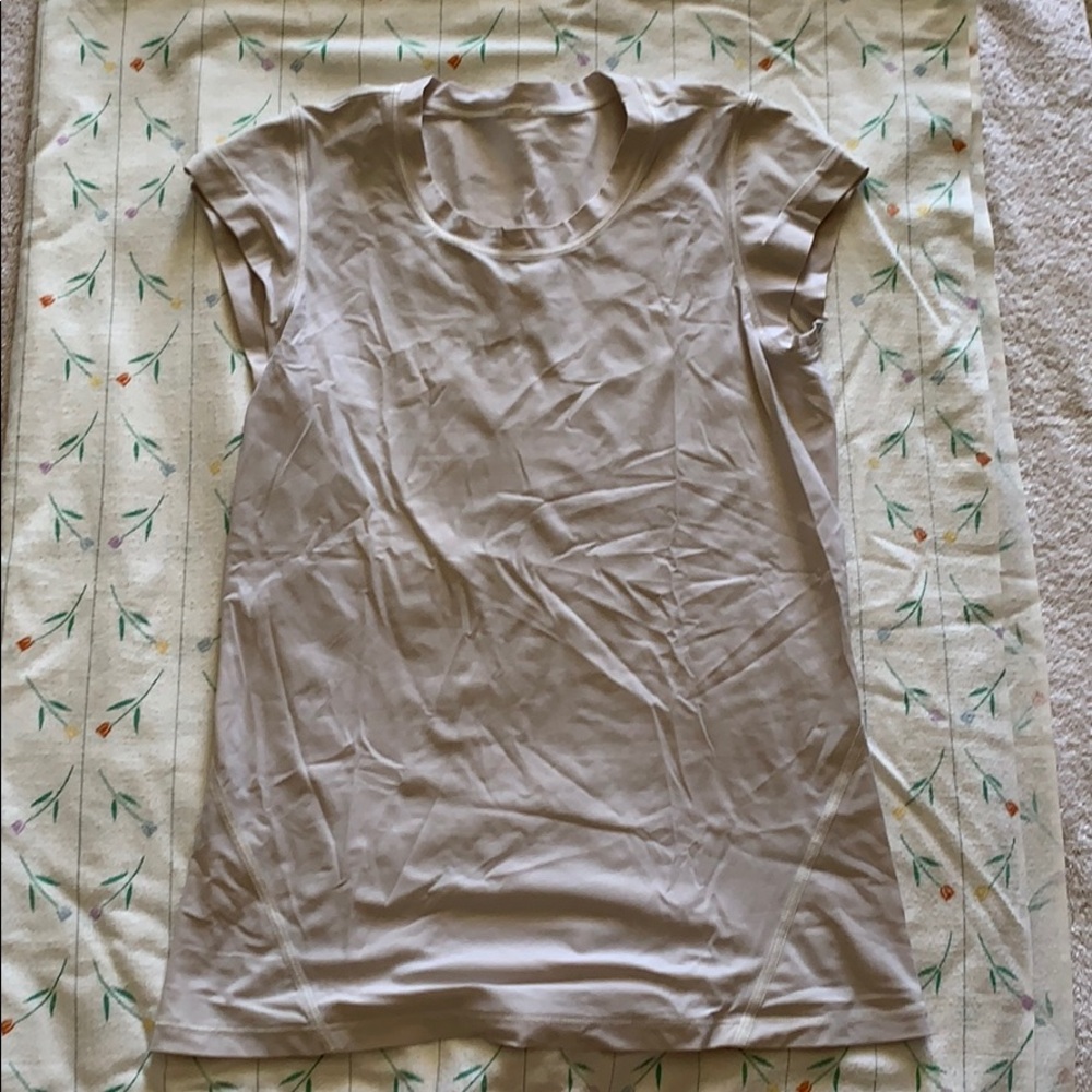 White Lululemon Top